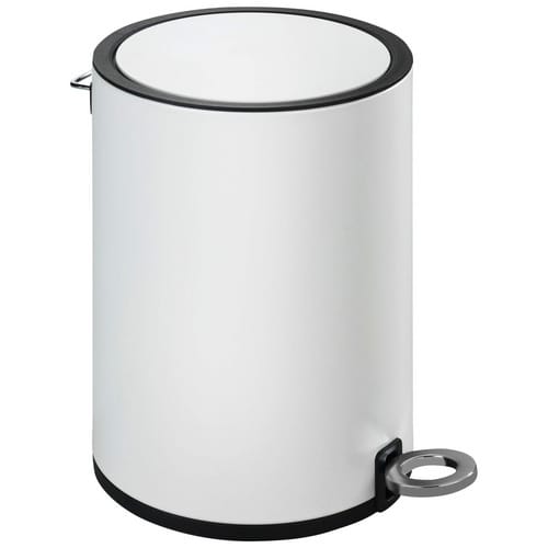 Wenko Kosmetikeimer Monza Easy Close 3 Liter Weiß Matt