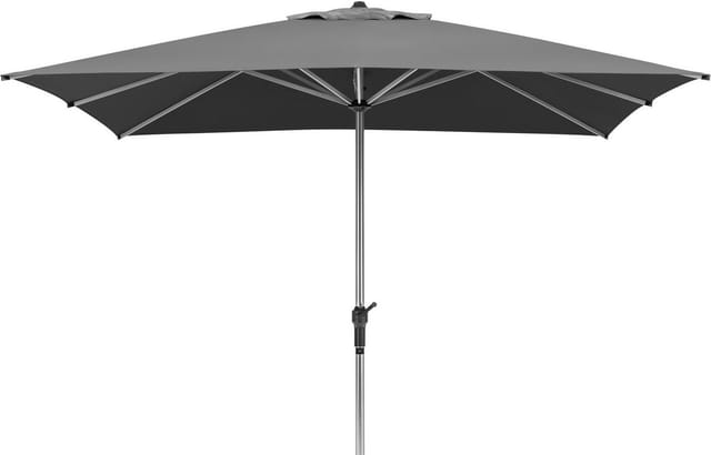Schneider Balkonschirm 325 cm x 325 cm Anthrazit mit Kurbelmechanik
