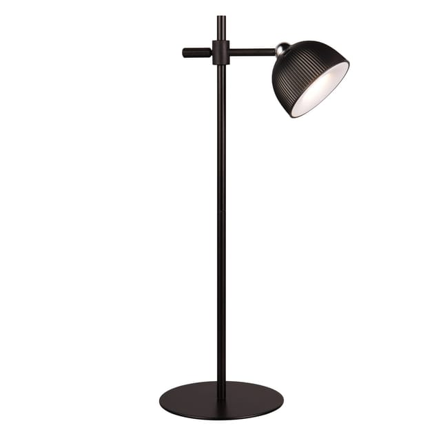Reality LED-Tischleuchte Maxima Schwarz Ø 8 cm
