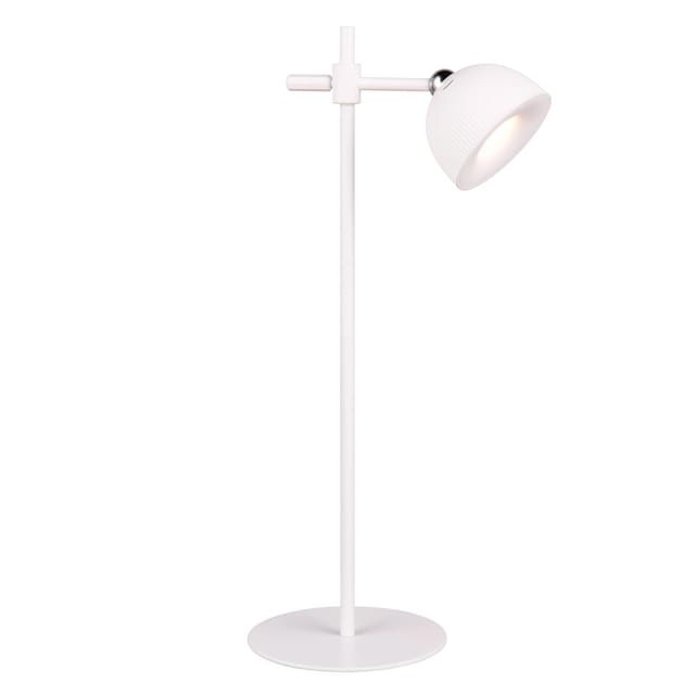 Reality LED-Tischleuchte Maxima Weiß Ø 8 cm