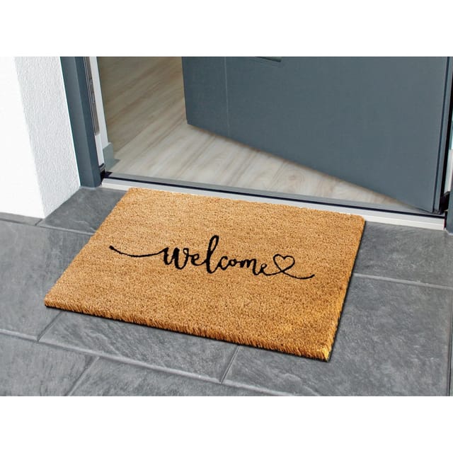 Kokosmatte-Welcome Natur 40 cm x 60 cm