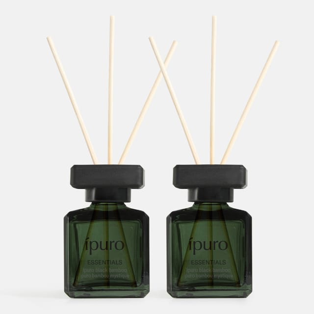 ipuro Raumduft-Set Essantials Black Bamboo 2 x 50 ml