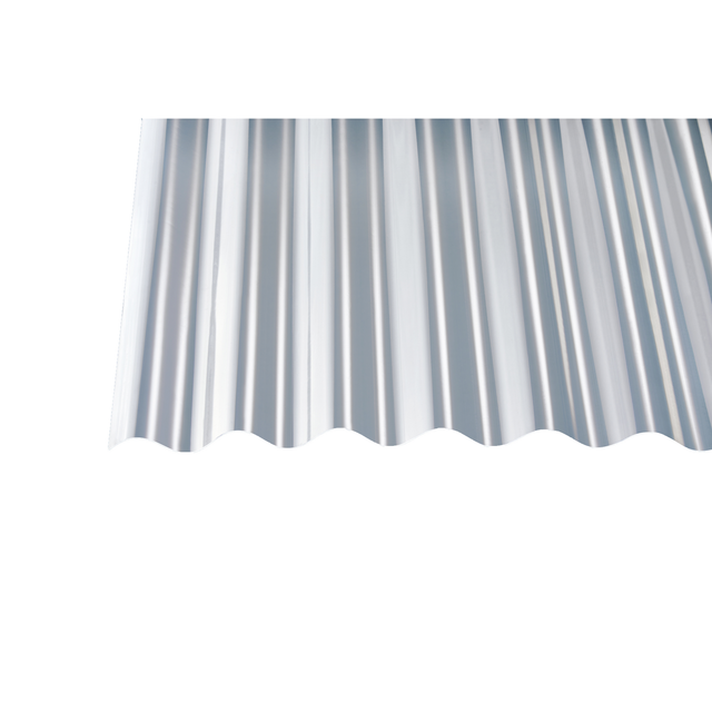 PVC-Wellplatte Sinus 76/18 Klar 80 cm x 120 cm Stärke: 0,65 mm