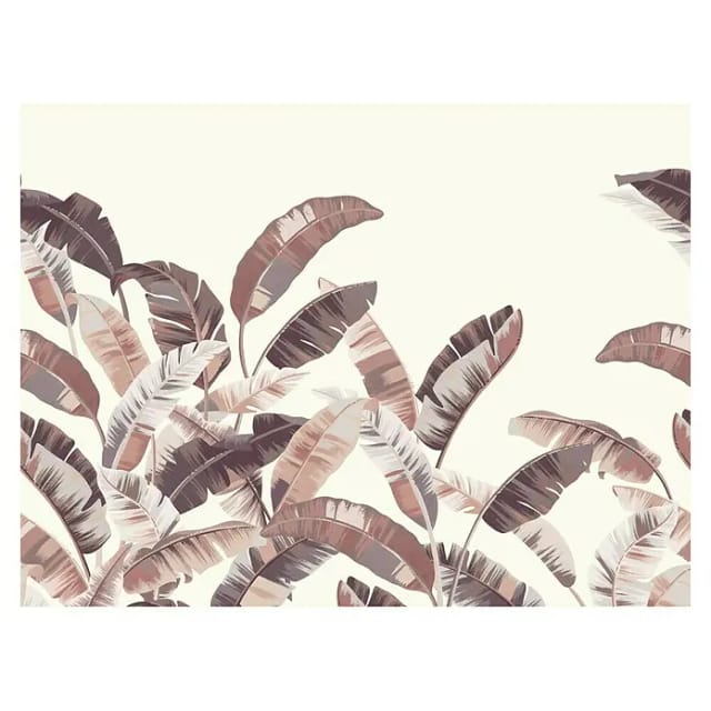 Rasch Digitaltapete Florentine III 485936 Palmenblätter Terra 3x4 m