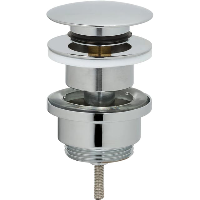 Pop-up Ablaufventil, universelle Ablaufgarnitur in Chrom