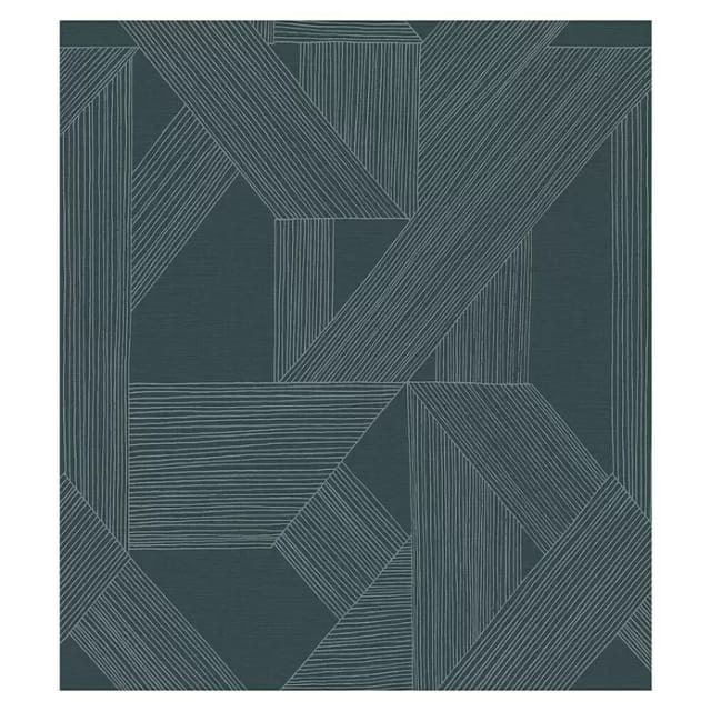 Schöner Wohnen Digitaltapete Grafik 3 m x 2,65 m Petrol