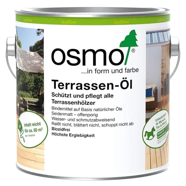 Osmo Holzöl Spezial Bangkirai natur getönt 2,5,