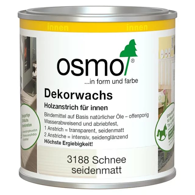 Osmo Dekorwachs Intensiv Schnee 375 ml