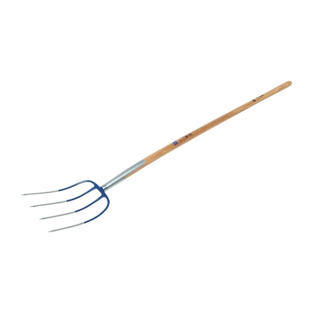 LUX-TOOLS Dunggabel mit 4 Rundzinken 135 cm