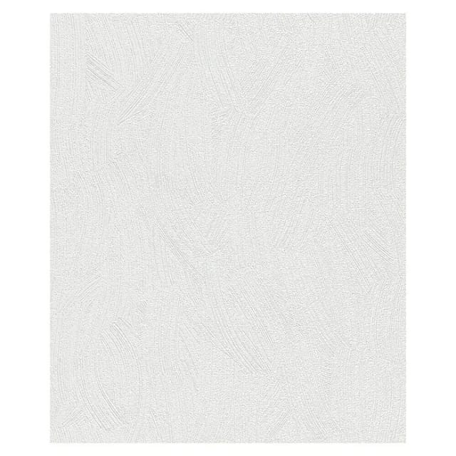 Rasch Vliestapete Wallton 169218 Putzstruktur Weiß 25 m x 1,06 m