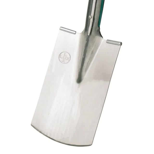 LUX-TOOLS Spaten Comfort Stahl 85 cm mit Trittschutz