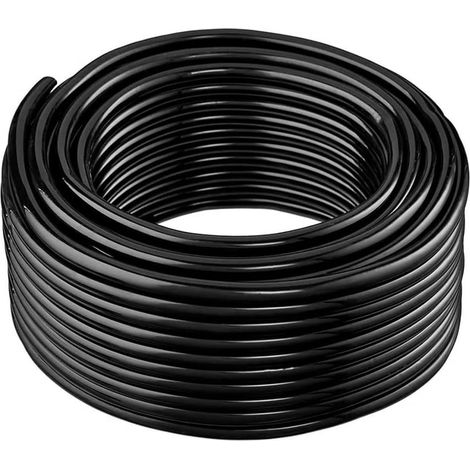 4-mm-tropfbewässerungsschlauch, 50-m-bewässerungsschlauch, Mikro-tropfbewässerungsschlauch Für Garten, Gemüsebeet, Industrie
