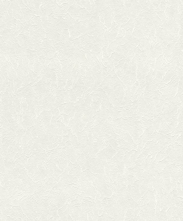 Rasch Vliestapete Wallton 177515 Uni Weiß 10,05 mx0,53 m