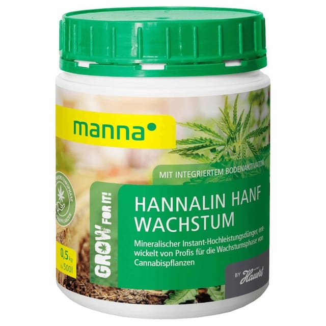 Manna Hanfdünger Hannalin Wachstum 0,5 kg
