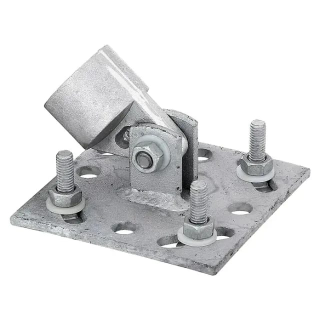 Strebenplatte zum Aufschrauben für Ø 34 mm