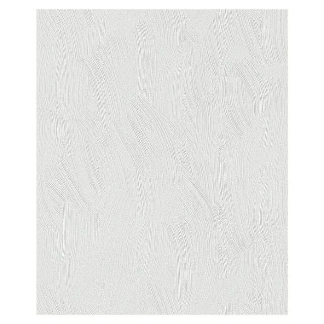 Rasch Vliestapete Wallton 767001 Putzstruktur Weiß 10,05 m x 0,53 m