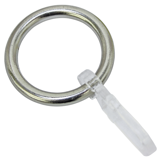 Gardinia Ring Edelstahloptik für Stilgarnitur Kegel und Zylinder 6-er Pack