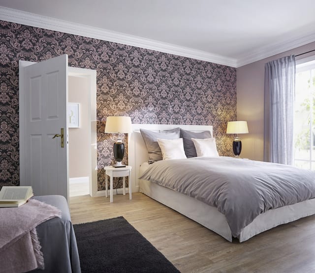 Rasch Vliestapete Trianon XIII 570649 Ornament Rose-Taupe 10,05 m x 0,53 m