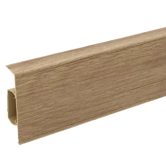 Kabelkanalleiste Cubica 60 sk Royal Elm 22 mm x 60 mm Länge 2500 mm