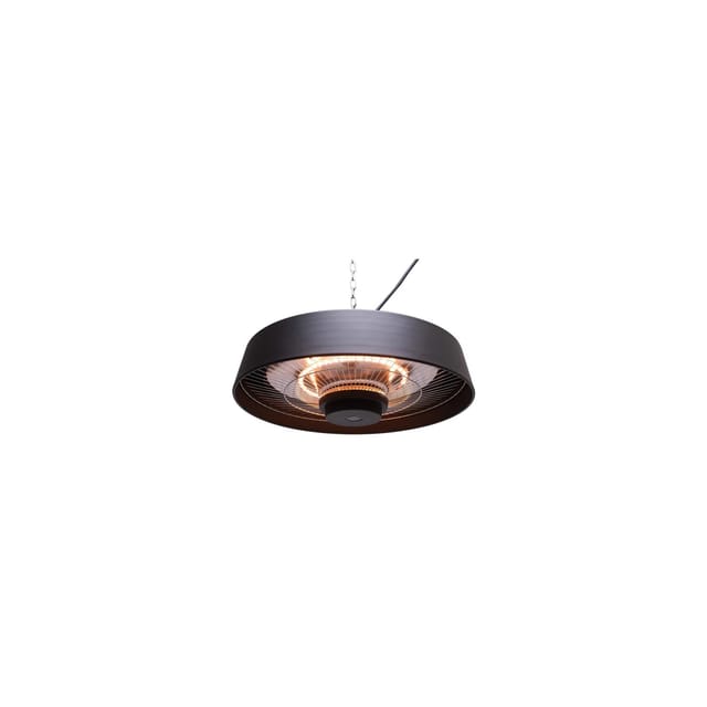 Westmann Infrarot-Heizstrahler Deckenstrahler Fusion 49 x 49 x 22 cm Schwarz