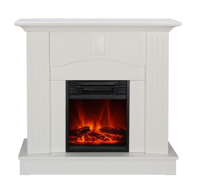 El Fuego Elektrokamin Malmö Weiß 900/1800 W regelbar