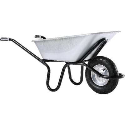 Haemmerlin Schubkarre Bau Plus 120, Luftrad Verzinkt