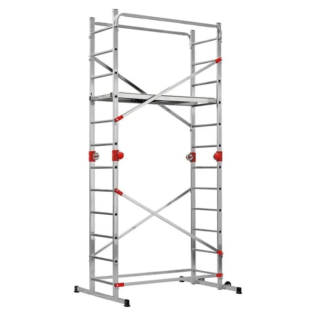 Hailo Alu-Multifunktionsgerüst G60 Aluminium 324 cm x 170 cm x 120 cm