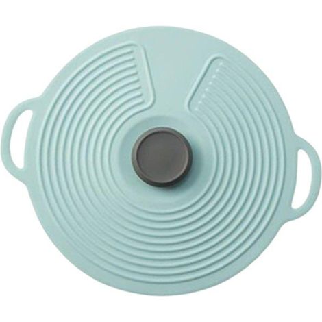 Bellerise – Silikon-saugdeckel – Ausziehbar – Blaue Packung – Hitzebeständig Bis 230 °c – Mikrowellen- Und Ofenfest – Griff Mit Ring