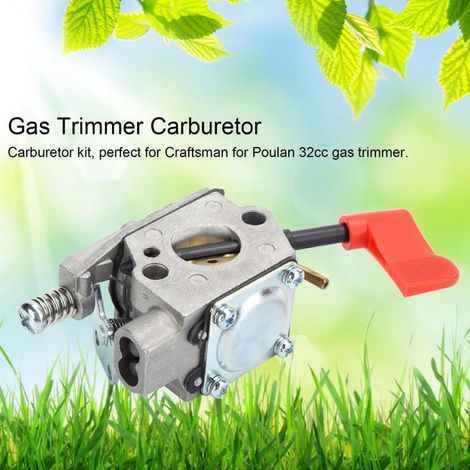 Bellerise - Vergaser - Wt-628 - Passend Für Craftsman Poulan 32cc - Zuverlässige Leistung - Für Heckenscheren Und Gartenscheren