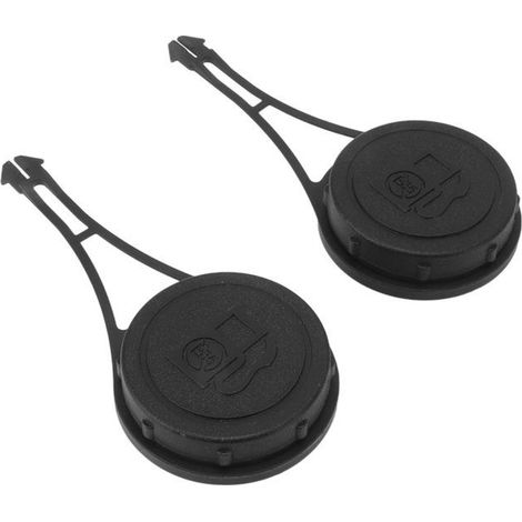 Bellerise – 2 Stück Tankdeckel – 799585/799684 (direkter Ersatz) – Für Briggs & Stratton Motoren – Schwarz