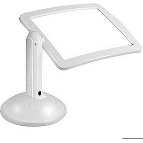 Bellerise – Rechteckige A4-lupe Mit Led-beleuchtung – Freihändig Nutzbar Für Lesen, Sehbehinderte Und Senioren – Lupe Für Bücher, Näharbeiten Und Schmuck