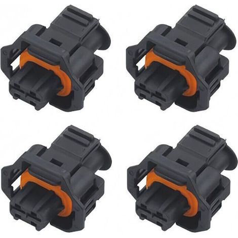 Bellerise - Injektorstecker Kompatibel Mit Citroën Xsara C4 Picasso, Peugeot 306 406, Renault Laguna Scenic, Ford Focus (4er-set)
