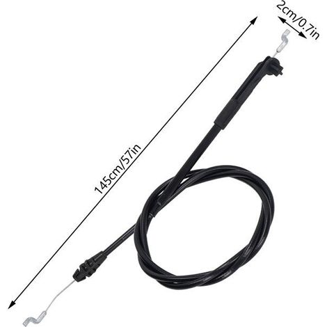 Bellerise – Rasenmäher-bremszug – Art.-nr. 139-6594 – Robustes Abs – Für Mulchmäher – 145 Cm