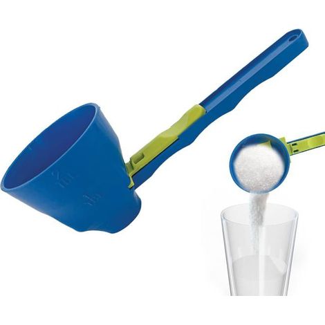 Bellerise – Messlöffel Mit Trichter, Messlöffel Für Proteinpulver, Pulverspender, 2-in-1 Messlöffel Und Trichter