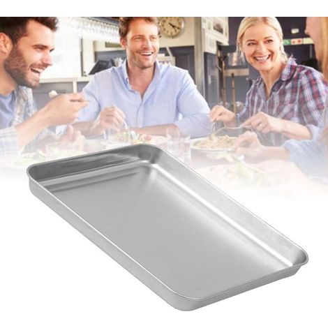 Bellerise – Brotbackblech – Verstärkter Edelstahl – Backofen, Grill, Dampfgarer – Hotel Und Haushalt – Mittlere Größe