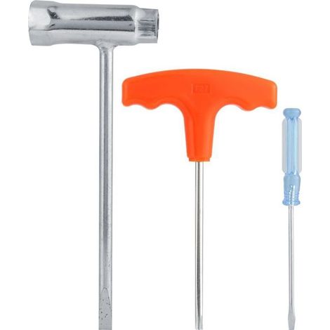 Bellerise Kettensägen-werkzeugset – Stihl-kompatibel – Schraubendreher, T-schlüssel, Metallsteckschlüssel – Für Justierung Und Wartung