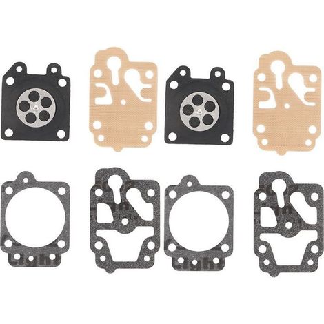 Bellerise – Vergaser-membran-reparatursatz, Service-kit Mit Papierblock Für Rasenmäher, 2 Sets