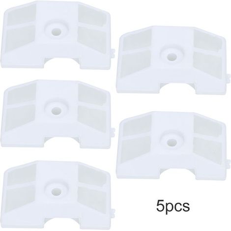 Bellerise – 5er-pack Luftfilter Für Kettensägen – 4500/5200/5800 (45–58 Cm³) – Kunststoff/papier, 8,8 Cm – Gartenpflege