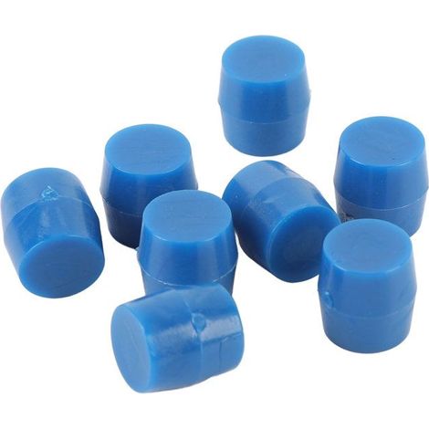 Bellerise – 8 Antriebsrollen – Hochwertiges Silikon-ersatzset – Für Aufsitzmäher – 1,1 X 1,4 Cm – Blau