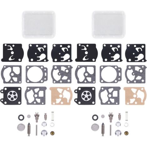 Bellerise – 2-teiliger Vergaser-reparatursatz – Wt K24-wat Wt866 – 42 Robuste Gummiteile – Für Rasenmäher