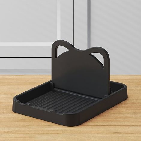 Bellerise – Ein Innovativer Küchendeckelhalter Im „katzenohren“-design – Multifunktionales, Vertikales Und Faltbares Aufbewahrungsregal