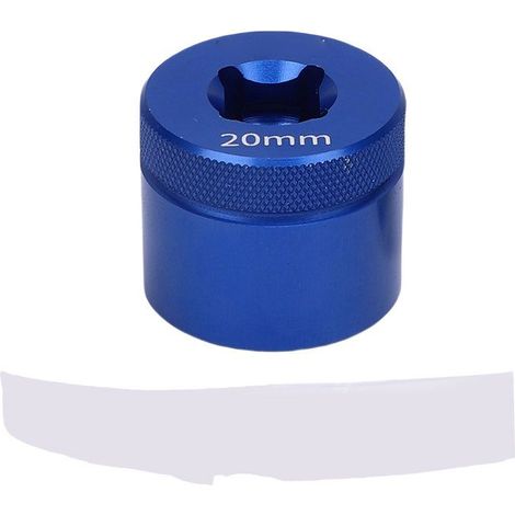 Bellerise – Gabelkappen-steckschlüssel – 20 Mm – 360° Rutschfest – Mountainbike-wartung