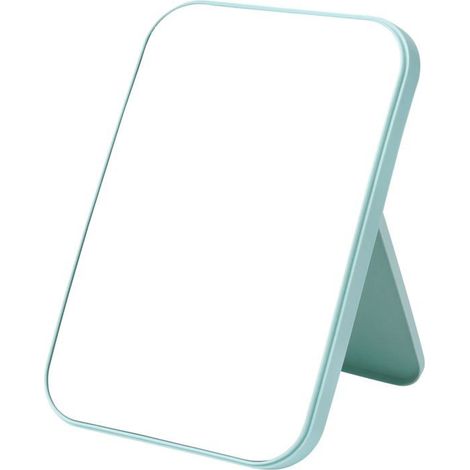 Bellerise - Ultrahochauflösender Kosmetikspiegel, 2013,4 Cm, Faltbarer Ständer, Leicht Zu Transportieren, Reisespiegel, Faltbar, Blau.