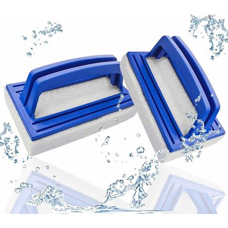 Bellerise – 2-teiliges Poolbürsten-set Mit Schwammbürste, Poolwandbürste, Poolreinigungswerkzeug, Poolbürste Mit Griff