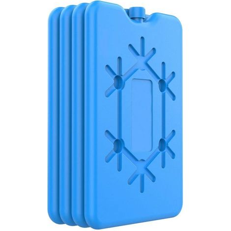 Bellerise - Kühlakkus Für Kühlboxen - 4er-pack (200 Ml), Ein Unverzichtbares Kühlzubehör Fürs Camping.