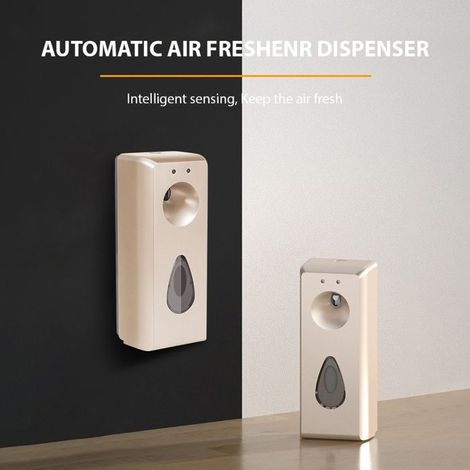 Bellerise – Automatischer Diffusor 300 Ml – 360°-duftverteilung 160 M³ – Wand- Oder Standgerät – Goldfarben