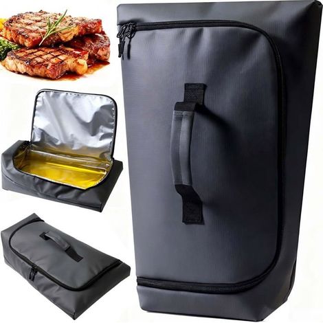 Bellerise - Grillmatte Mit 270°-öffnung Zum Ruhen Von Fleisch – Wärmeisolierend Und Wasserdicht – Geeignet Für Rinderbrust