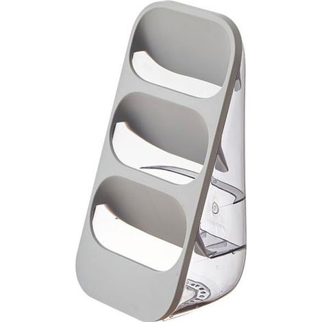 Bellerise - Staubdichter Und Wasserablaufender Essstäbchenhalter (grau)