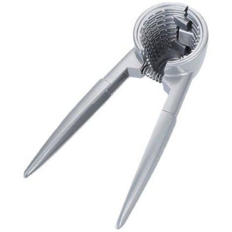 Bellerise - Nussknacker Und Flaschenöffner Aus Kokosnuss Und Haselnuss (silber)