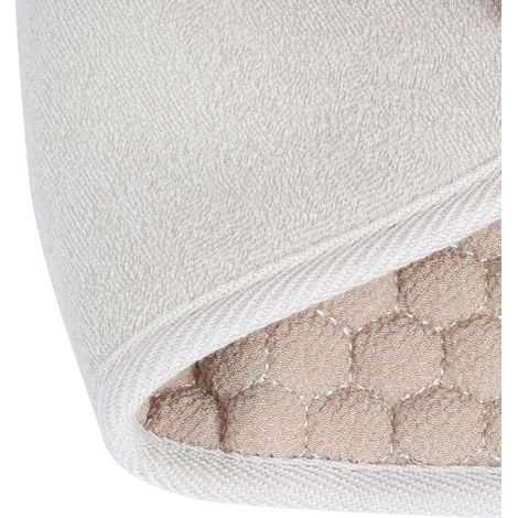 Bellerise – Peeling-rückenhandschuh – Graues Peelingmaterial – Tiefenreinigung – Reise-/badezimmerhandschuh